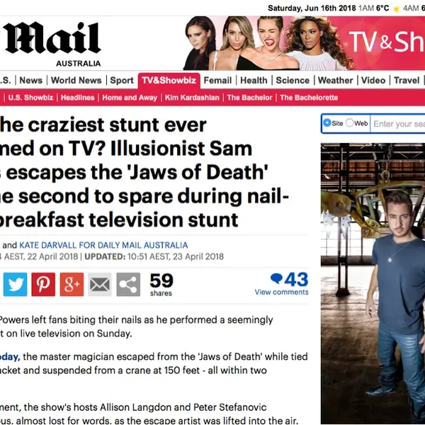 Daily Mail Jaws Of Death